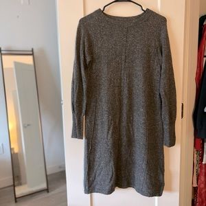 Gray Sweater Dress